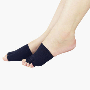 1 Pair Compression Toe Separating Socks Heel Pain Relief New Sport Socks calcetines