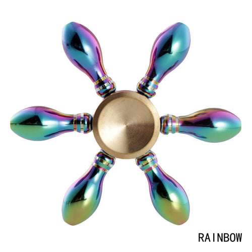 Spinner 6 Sides Spinner With Steel Ball Mini Bowling Playing,stress Releif Toy For Childen With Autism Quality Control