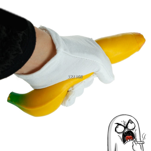 2017 Banana Stress Ball Releiver Novelty Fruit Releif Squeeze Squidgy Tension Toy APR06_17