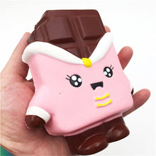 2017 Hot Fashion Stress Reliever Squeeze Jumbo Stress Stretch Soft Chocolates Scented Slow Rising Toys Gifts