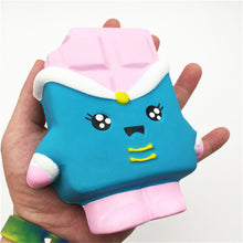 2017 Hot Fashion Stress Reliever Squeeze Jumbo Stress Stretch Soft Chocolates Scented Slow Rising Toys Gifts